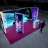 10x20 Booth Backlit Display Kit 08 - PIXLIP USA